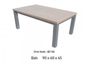 BÜROHOME BATI BT90 900 x 500 x 450 mm Sehpa
