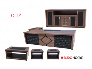 BÜROHOME CİTY CTY 01 7'li Masa Takımı
