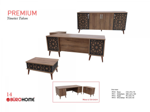 BÜROHOME PREMİUM PRM01 6'lı Masa Takımı